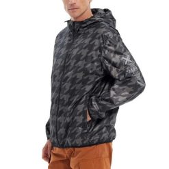 Kurtka MUNICH WINDBRAKER FLASH Czarny. Czarne kurtki męskie munich, m, bez wzorów, z tkaniny, bez kaptura. Za 291.99 zł.