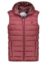 Geographical Norway Kamizelka pikowana "Vatikotal" w kolorze bordowym rozmiar: L. Czerwone kamizelki damskie Geographical Norway, l. Za 130.50 zł.