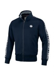 Bluza męska Pitbull rozpinana Oldschool Tape Logo. Czarne bluzy bez kaptura męskie PITBULL, l, z materiału. Za 259.00 zł.