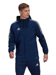 Adidas Kurtka sportowa "Tiro 21" w kolorze granatowym rozmiar: XS. Niebieskie kurtki outdoor męskie Adidas, xs, bez wzorów, z materiału, bez kaptura. Za 164.95 zł.