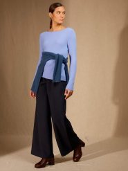 Perfect Cashmere Kaszmirowy sweter "Criou" w kolorze błękitnym rozmiar: XXL. Niebieskie swetry klasyczne damskie Perfect Cashmere, xxl, z kaszmiru, bez kołnierzyka. Za 339.99 zł.