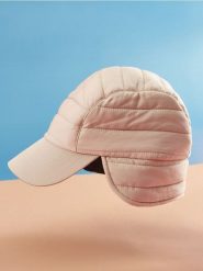 Czapka z daszkiem - beżowy. Brązowe czapki męskie Sinsay, na zimę, bez wzorów. Za 29.99 zł.