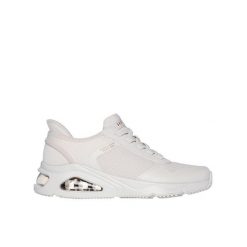 Skechers Slip-ins Tres-Air Uno Off-White 36. Białe trampki i tenisówki damskie Skechers, bez wzorów. Za 319.99 zł.