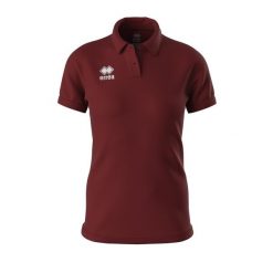 Damska koszulka polo Errea Alexis. Czerwone bluzki damskie ERREA, bez wzorów, eleganckie, bez kołnierzyka, bez ramiączek. Za 237.00 zł.