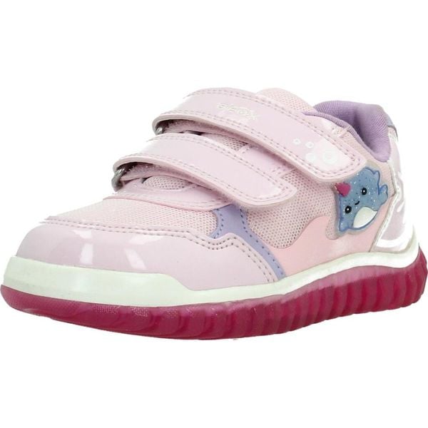 Buty GEOX B LIGHTYLOO GIRL Rose. Czerwone obuwie treningowe damskie Geox, na fitness i siłownię. Za 189.99 zł.