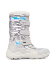 Primigi Śniegowce GORE-TEX 8881666 D Srebrny. Szare kozaki dziewczęce Primigi, z gore-texu. Za 539.99 zł.