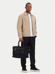 U.S. Polo Assn. Torba weekendowa BIUXT9145MIP Czarny. Czarne torebki klasyczne damskie U.S. Polo Assn., bez wzorów, z materiału, bez dodatków. Za 164.99 zł.