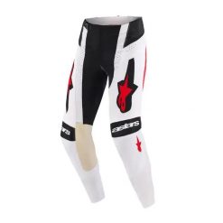 Spodnie motocyklowe crossowe Alpinestars Techstar Knif. Czerwone spodnie materiałowe męskie ALPINESTARS, bez wzorów, ze skóry. Za 755.00 zł.