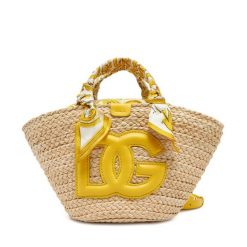 Torebka Dolce&Gabbana. Brązowe torebki klasyczne damskie Dolce&Gabbana, bez wzorów, bez dodatków. Za 5,799.00 zł.
