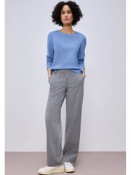 Street One Bluza w kolorze błękitnym rozmiar: 46. Niebieskie bluzy bez kaptura damskie Street One. Za 123.53 zł.