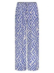 Eight2Nine Spodnie w kolorze niebiesko-kremowym rozmiar: S. Niebieskie spodnie materiałowe damskie Eight2Nine, bez wzorów, z materiału. Za 82.99 zł.