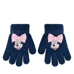 Rękawiczki Mickey&Friends. Niebieskie rękawiczki dziecięce Mickey&Friends, z dzianiny, bez ramiączek. Za 29.99 zł.