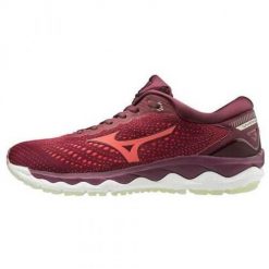 Buty do biegania damskie Mizuno Wave Sky 3 bordowe. Czerwone obuwie do biegania damskie Mizuno, mizuno wave. Za 743.10 zł.