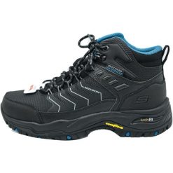 Buty trekkingowe Skechers Arch Fit Dawson Raveno Niebieskie. Niebieskie buty trekkingowe męskie Skechers, na zimę, bez zapięcia, trekkingowe. Za 548.00 zł.