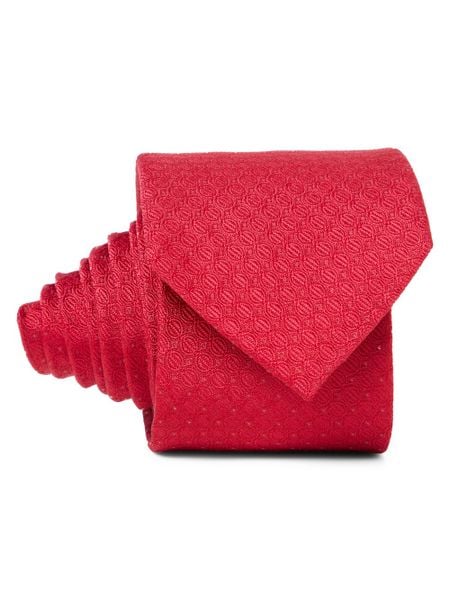 Andrew James Krawat wykonany z jedwabiu Mężczyźni Jedwab czerwony, ONE SIZE. Czerwone krawaty i muchy męskie Andrew James, bez wzorów, z jedwabiu, eleganckie. Za 89.95 zł.