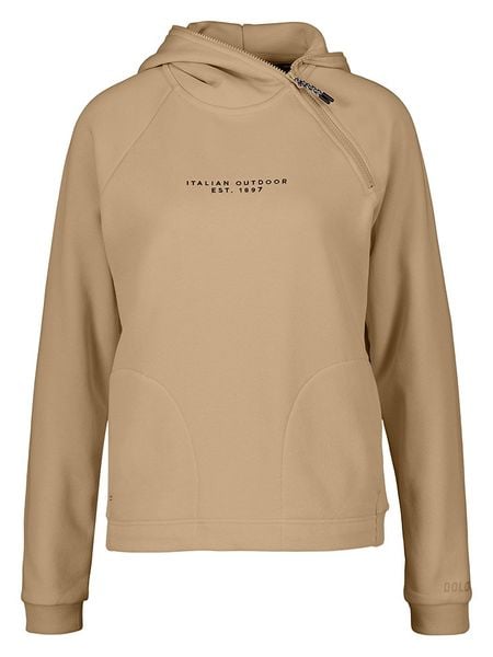 DOLOMITE Bluza polarowa "Strenta" w kolorze beżowym rozmiar: M. Brązowe bluzy z kapturem damskie Dolomite, m, z polaru. Za 178.79 zł.