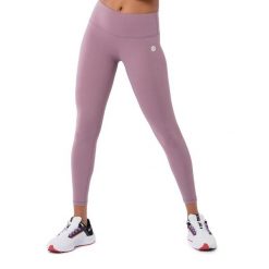 Legginsy sportowe ze średnim stanem Fitness Siroko Luxe. Fioletowe legginsy damskie SIROKO, xl, bez wzorów, z nylonu. Za 105.00 zł.