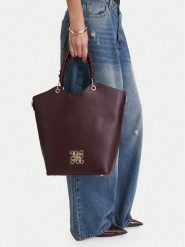 Nine West Torebka EO-HIDDEN CHARM-LDA9444 Bordowy. Czerwone torebki klasyczne damskie Nine West, bez wzorów, bez dodatków. Za 299.99 zł.