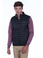 The Time of Bocha Kamizelka pikowana w kolorze czarnym rozmiar: XL. Czarne kamizelki męskie The Time of Bocha, xl. Za 143.90 zł.