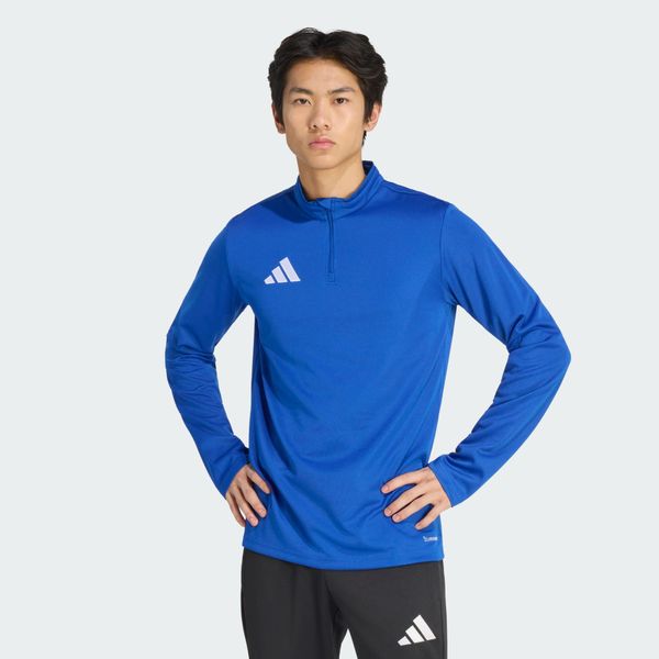 Koszulka treningowa Entrada26. Niebieskie t-shirty sportowe męskie Adidas, l, z materiału, bez ramiączek, do piłki nożnej, climacool (adidas). Za 127.99 zł.