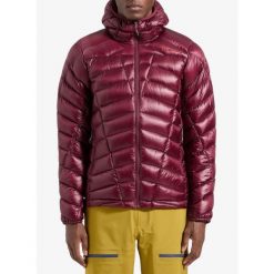 Kurtka puchowa La Sportiva Lumina 200 Down Jacket. Czerwone kurtki męskie La Sportiva, bez wzorów, z puchu, sportowe, bez kaptura. Za 1,407.99 zł.