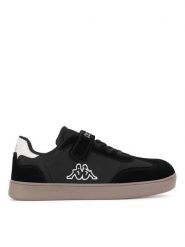 Kappa Sneakersy NF214809(CH) Czarny. Czarne buty sportowe chłopięce Kappa, bez wzorów, z materiału, bez zapięcia. Za 99.99 zł.
