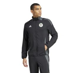 Bluza dresowa Prematch Algérie 2025. Czarne bluzy bez kaptura męskie Adidas, m, z dresówki. Za 301.50 zł.