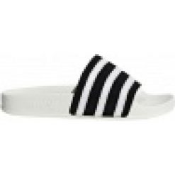 Klapki adidas Originals Adilette Slides BD7592. Białe klapki i japonki męskie Adidas, z gumy. W wyprzedaży za 229.00 zł.