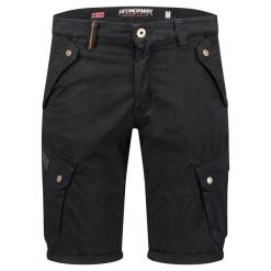 Bermudy Geographical Norway PRODOL EO MEN 063 czarny męska (SX1427H/GNO-Black). Czarne szorty sportowe męskie Geographical Norway, m, trekkingowe. Za 179.00 zł.