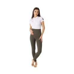 Damskie legginsy jeździeckie Horze Janine. Szare legginsy damskie HORZE, l, bez wzorów, z materiału. Za 297.70 zł.