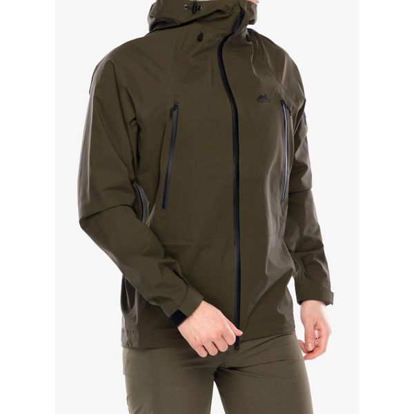 Kurtka przeciwdeszczowa męska Helikon-Tex Squall Hardshel. Zielone kurtki męskie HELIKON-TEX, m, bez wzorów, sportowe, bez kaptura. Za 996.99 zł.