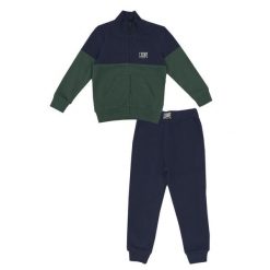 Bluza wytrzymały z pełny zamek błyskawiczny na co dzień. Zielone spodnie dresowe damskie LEONE 1947 APPAREL, xs, bez wzorów, z bawełny. W wyprzedaży za 112.15 zł.