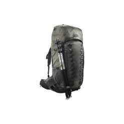 Plecak trekkingowy TREK 900 90+10 l męski. Brązowe plecaki męskie FORCLAZ, bez wzorów, z elastanu. Za 649.99 zł.