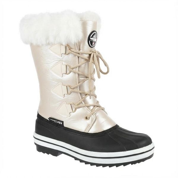 Śniegowce damskie wysokie SORGA ocieplane lekkie buty zimowe. Brązowe śniegowce damskie Aulp. W wyprzedaży za 199.99 zł.