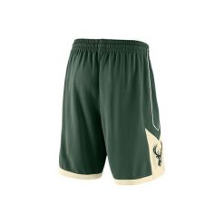 Spodenki męskie nike nba milwaukee bucks swingman road shorts fir. Zielone szorty męskie Nike, bez wzorów, z poliesteru, sportowe. Za 269.00 zł.