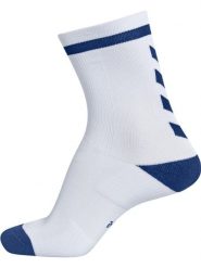 Skarpety sportowe dla dorosłych Hummel Elite Indoor Sock Low. Białe skarpetki damskie HUMMEL, bez wzorów, z elastanu. Za 19.99 zł.