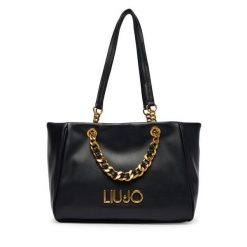 Torebka Liu Jo. Czarne torebki klasyczne damskie Liu Jo, bez wzorów, bez dodatków. Za 639.99 zł.