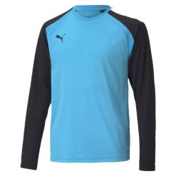 Koszulka bramkarska męska Puma teamPACER GK LS. Czarne t-shirty sportowe męskie Puma, m, bez ramiączek, do piłki nożnej. Za 119.00 zł.