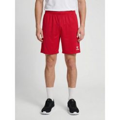 Szorty Hummel. Czerwone szorty damskie HUMMEL, bez wzorów, z materiału, sportowe. Za 127.00 zł.