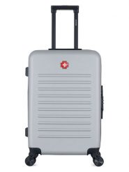 SWISS KOPPER Walizka "Wil" w kolorze szarym - 41 x 65 x 26 cm rozmiar: onesize. Szare walizki SWISS KOPPER, bez wzorów, z materiału. Za 173.99 zł.