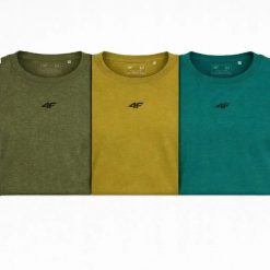 T-SHIRT MĘSKI 4F KOSZULKA LIMITOWANA KOMPLET ZESTAW 3 SZTUKI 5XL M3947 SS26. T-shirty męskie 4f, m, bez wzorów, z bawełny, bez kołnierzyka. Za 164.98 zł.
