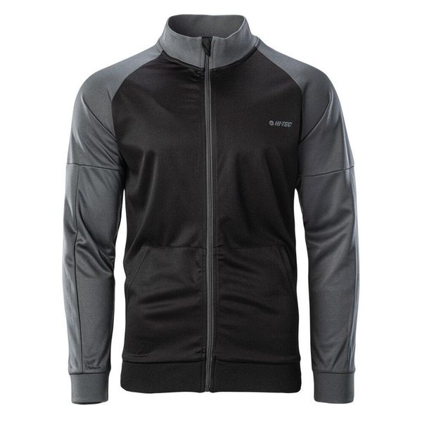 Bluza Męska Delian. Czarne bluzy bez kaptura męskie Hi-tec, m. Za 179.99 zł.