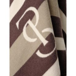 Koc dla konia w wełniane paski PS of Sweden. Brązowe paski damskie PS OF SWEDEN, bez wzorów, z wełny, eleganckie. Za 761.50 zł.