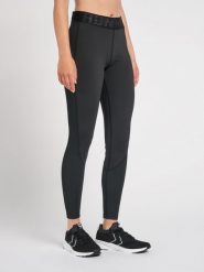 Legginsy damskie Hummel hmljada. Czarne legginsy sportowe damskie HUMMEL, na jesień, s, bez wzorów, z bawełny, z standardowym stanem, na fitness i siłownię. Za 255.00 zł.