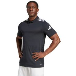 Koszulka męska adidas Squadra 25 Polo. Białe koszulki polo męskie Adidas, m, bez ramiączek, do piłki nożnej. Za 87.00 zł.