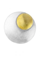 Nenalina Damski okrągły wisiorek Elegant z pozłacanego srebra próby 925 Sterling Silver Naszyjniki 1 ct. Szare naszyjniki damskie Nenalina, pozłacane. Za 268.99 zł.