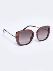 BIG STAR Damskie okulary przeciwsłoneczne w kolorze jasnobrązowo-szarym rozmiar: onesize. Brązowe okulary przeciwsłoneczne damskie Big Star. Za 47.99 zł.