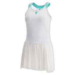 Damska sukienka padel Macron Cc Lucilla. Białe sukienki damskie Macron, xs, bez wzorów, sportowe, bez kołnierzyka, bez ramiączek, sportowe. Za 334.50 zł.