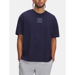 T-Shirt Męski Sportowy Under Armour Hw Os Sm Box. Niebieskie t-shirty męskie Under Armour, m, bez wzorów, bez kołnierzyka. W wyprzedaży za 76.11 zł.