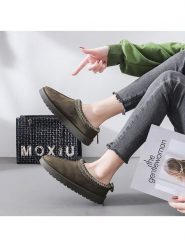 C'M Botki w kolorze khaki rozmiar: 38. Brązowe botki damskie C'M, bez obcasa, bez zapięcia. Za 108.99 zł.